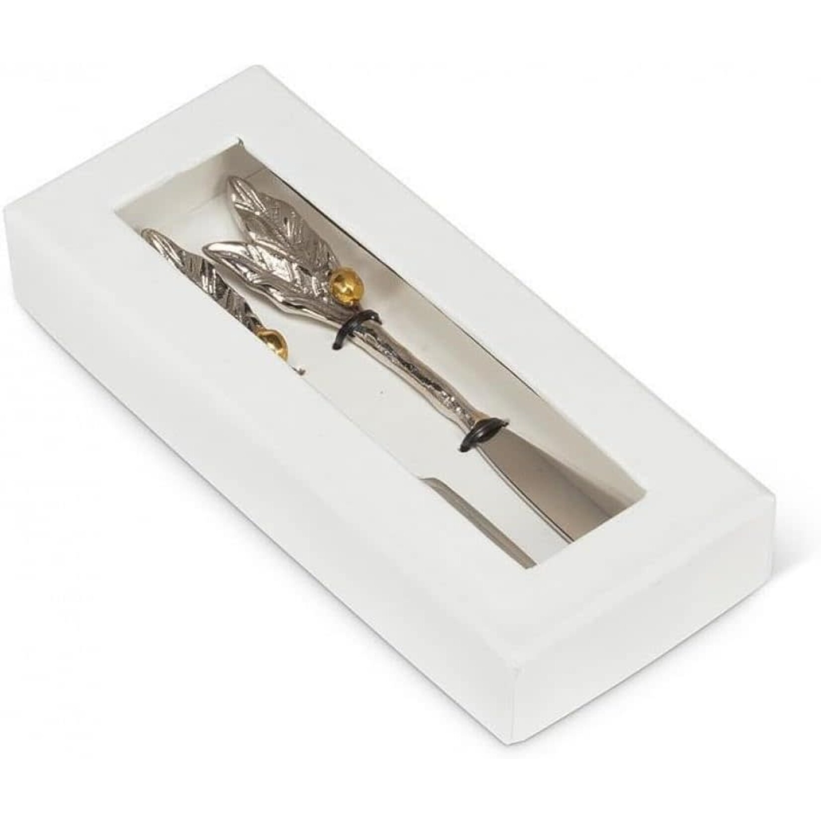 ABBOTT ABBOTT Pate Spreader - 5" S/2 - Olive & Leaf