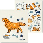 ABBOTT ABBOTT Swedish Dishcloth S/2 - Dogs & Names