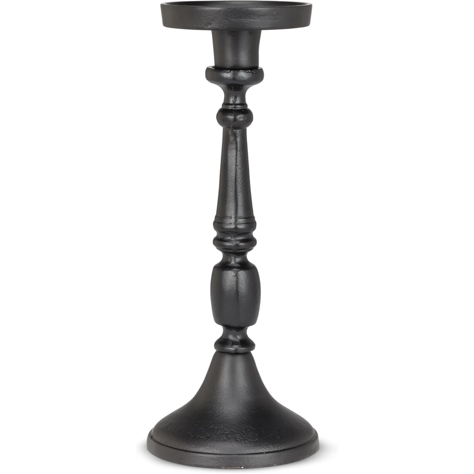 ABBOTT ABBOTT Classic Pillar/Taper Holder  Med 10.5"h - Black