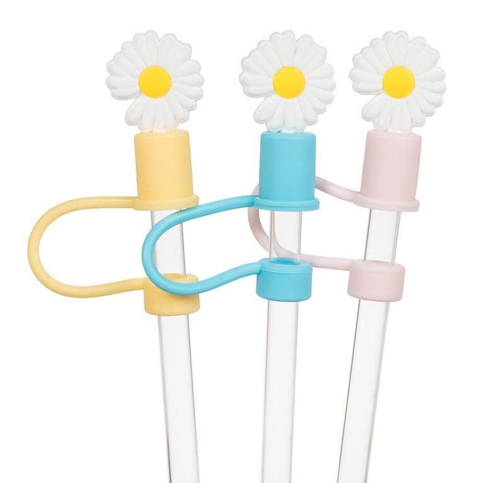 ABBOTT ABBOTT Jumbo Straws w/Daisy Caps s/3