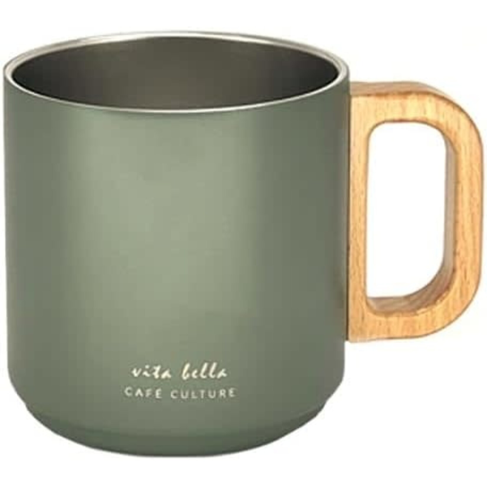CAFE CULTURE CAFE CULTURE Double Wall Mug 400ml - Green