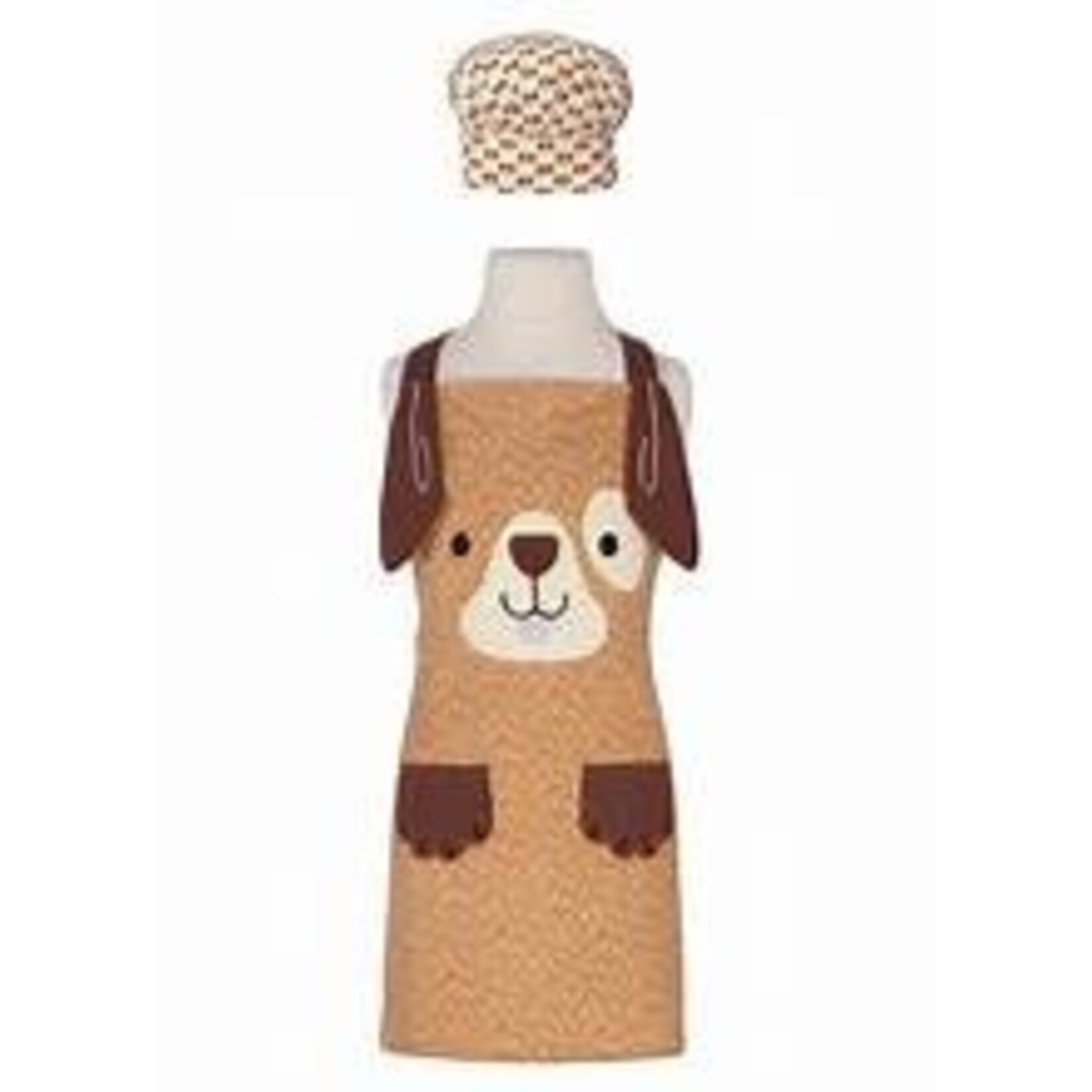 DANICA DANICA Childs Apron Amd Hat Set - Dog Daydream