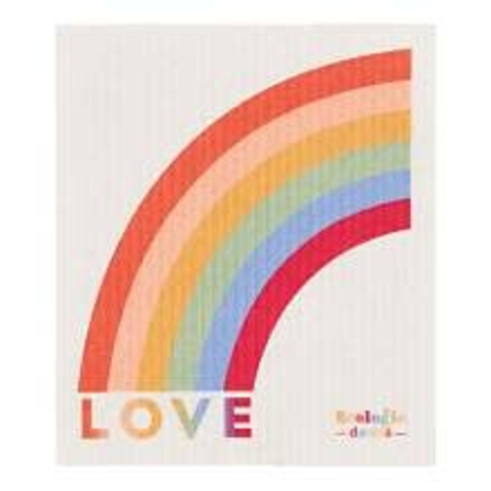 ECOLOGIE ECOLOGIE Swedish Dishcloth - Love is Love