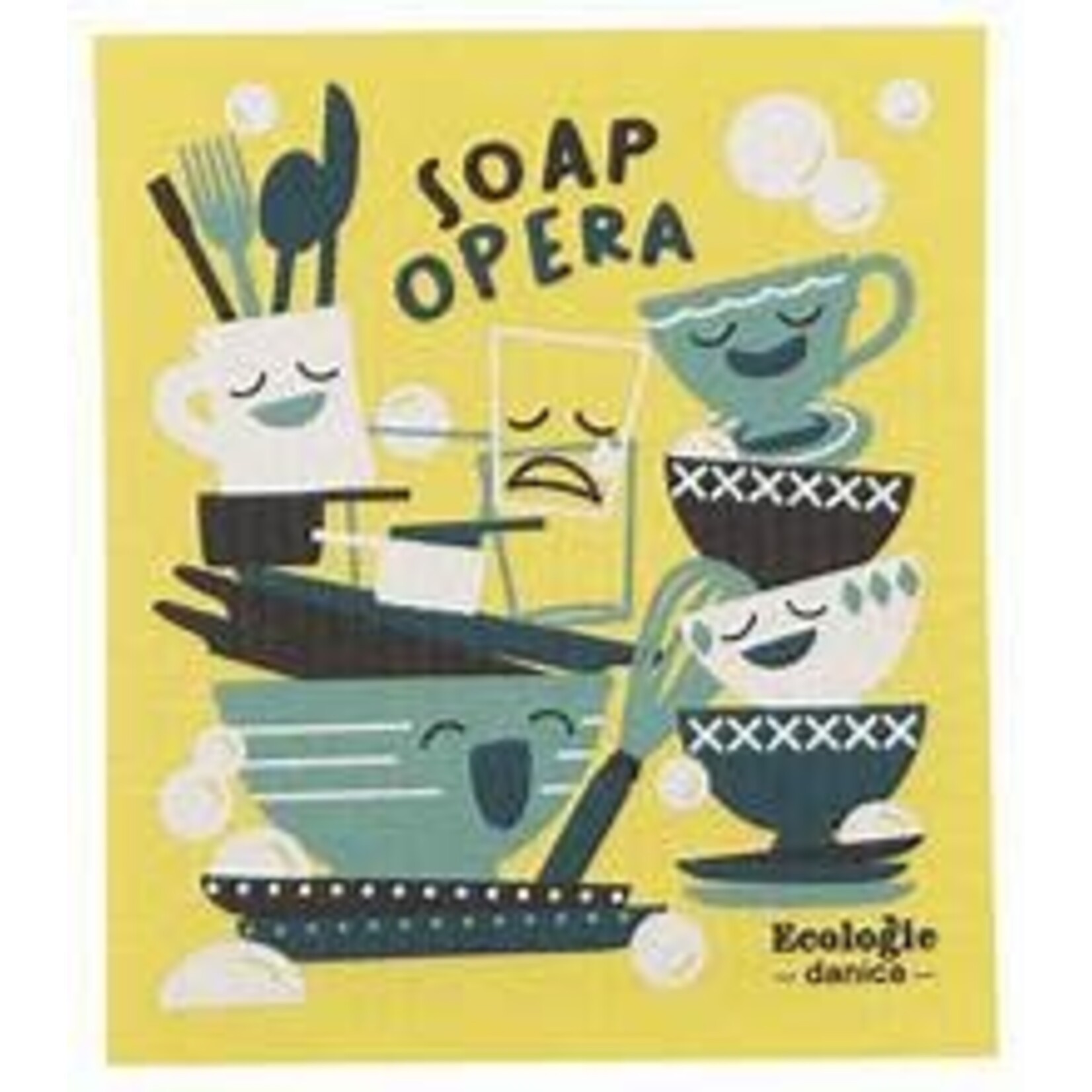 ECOLOGIE ECOLOGIE Swedish Dishcloth - Soap Opera