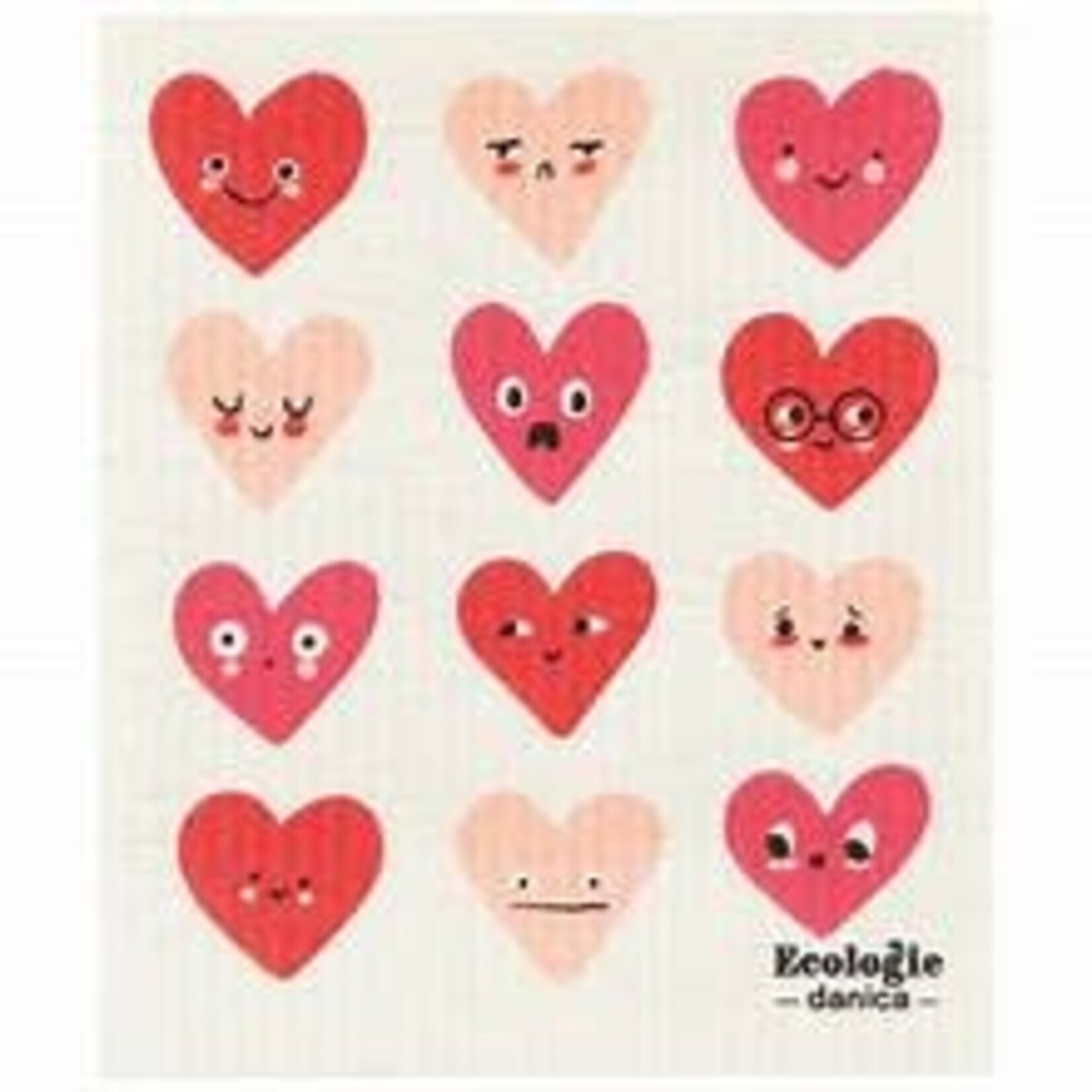 ECOLOGIE ECOLOGIE Swedish Dishcloth - Heart to Heart