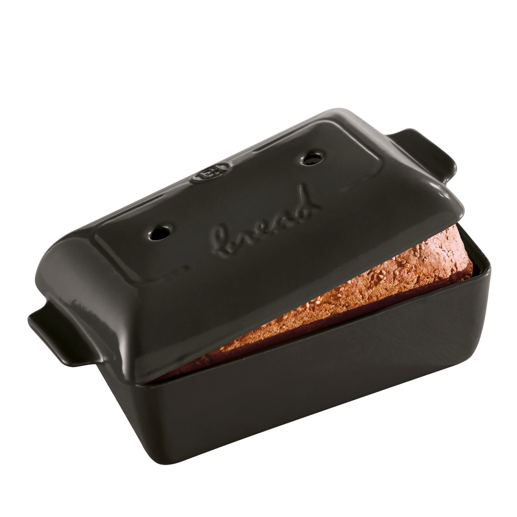 EMILE HENRY EMILE HENRY Bread Loaf Baker 9x6x5'' - Fusain DNR