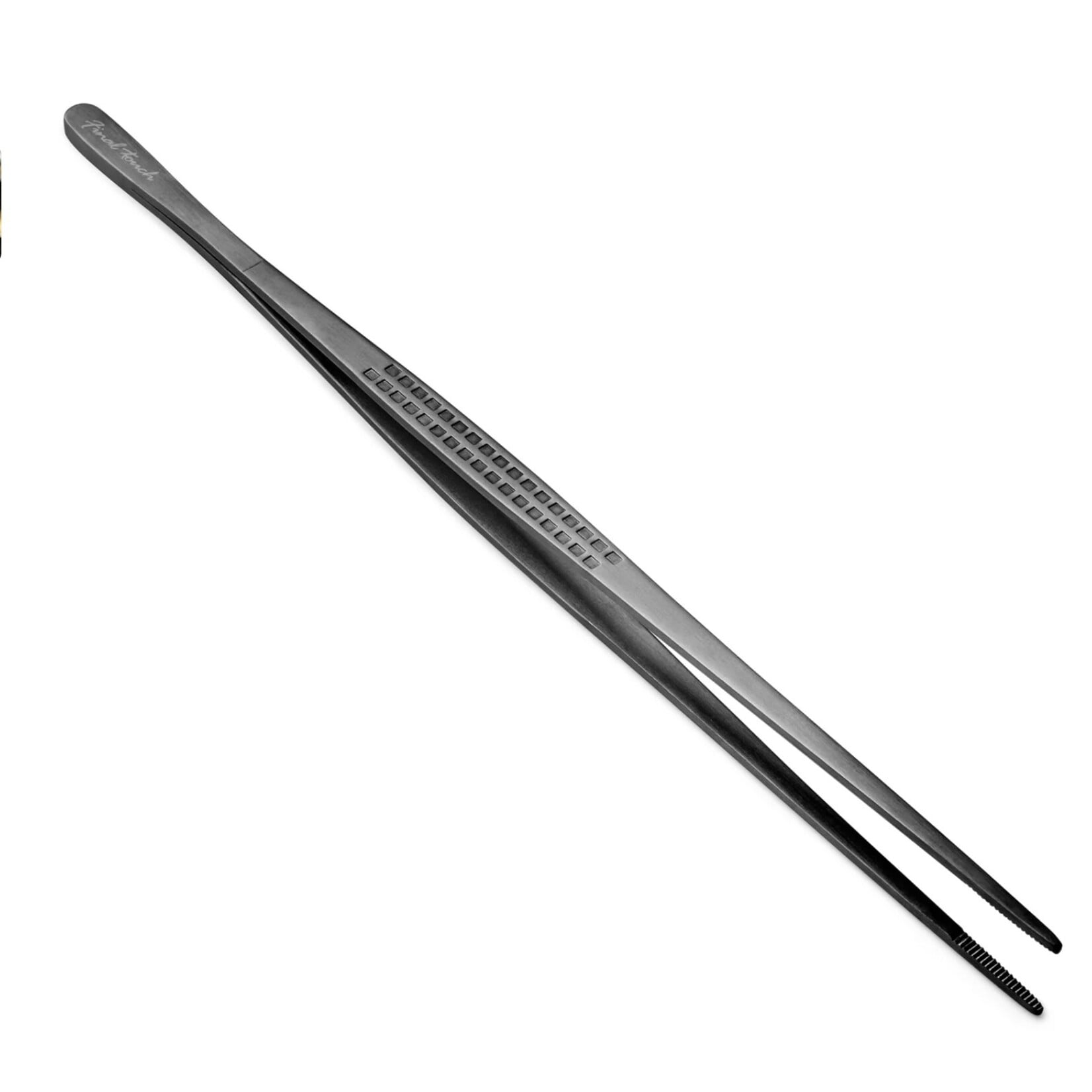 FINAL TOUCH FINAL TOUCH Cocktail Garnish Tweezers - Black Chrome DNR