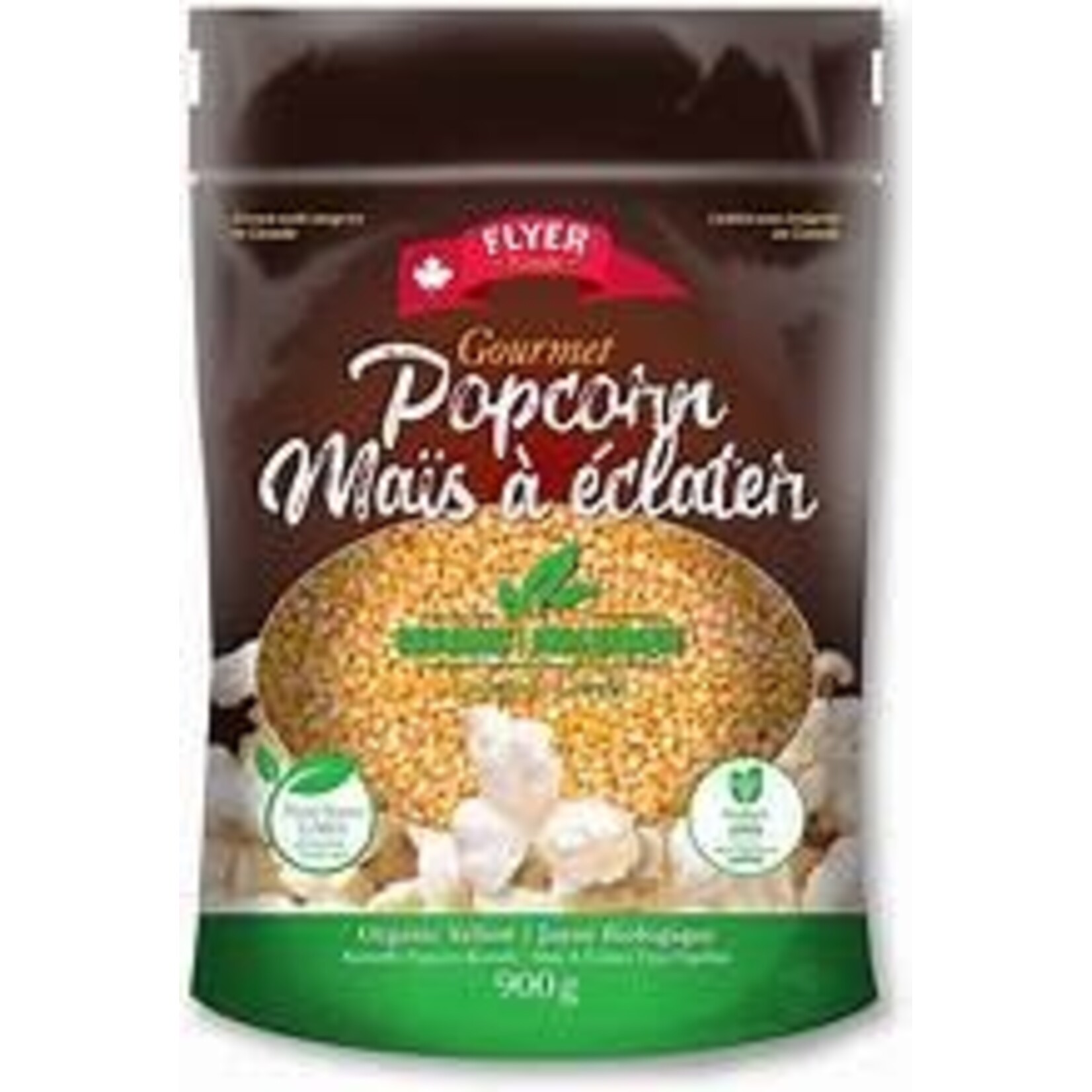 FLYER POPCORN FLYER Popcorn 2lbs - ORGANIC Yellow