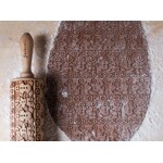 FOLKROLL FOLKROLL Large Rolling Pin 43cm Gingerbread Men