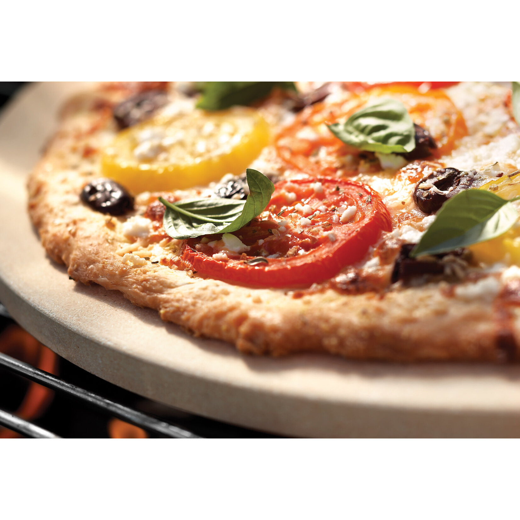OUTSET OUTSET Round Pizza Stone - 16.5"