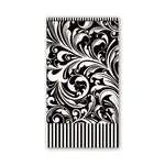 MICHEL DESIGN WORKS MICHEL DESIGN Guest Napkin - Black Florentine