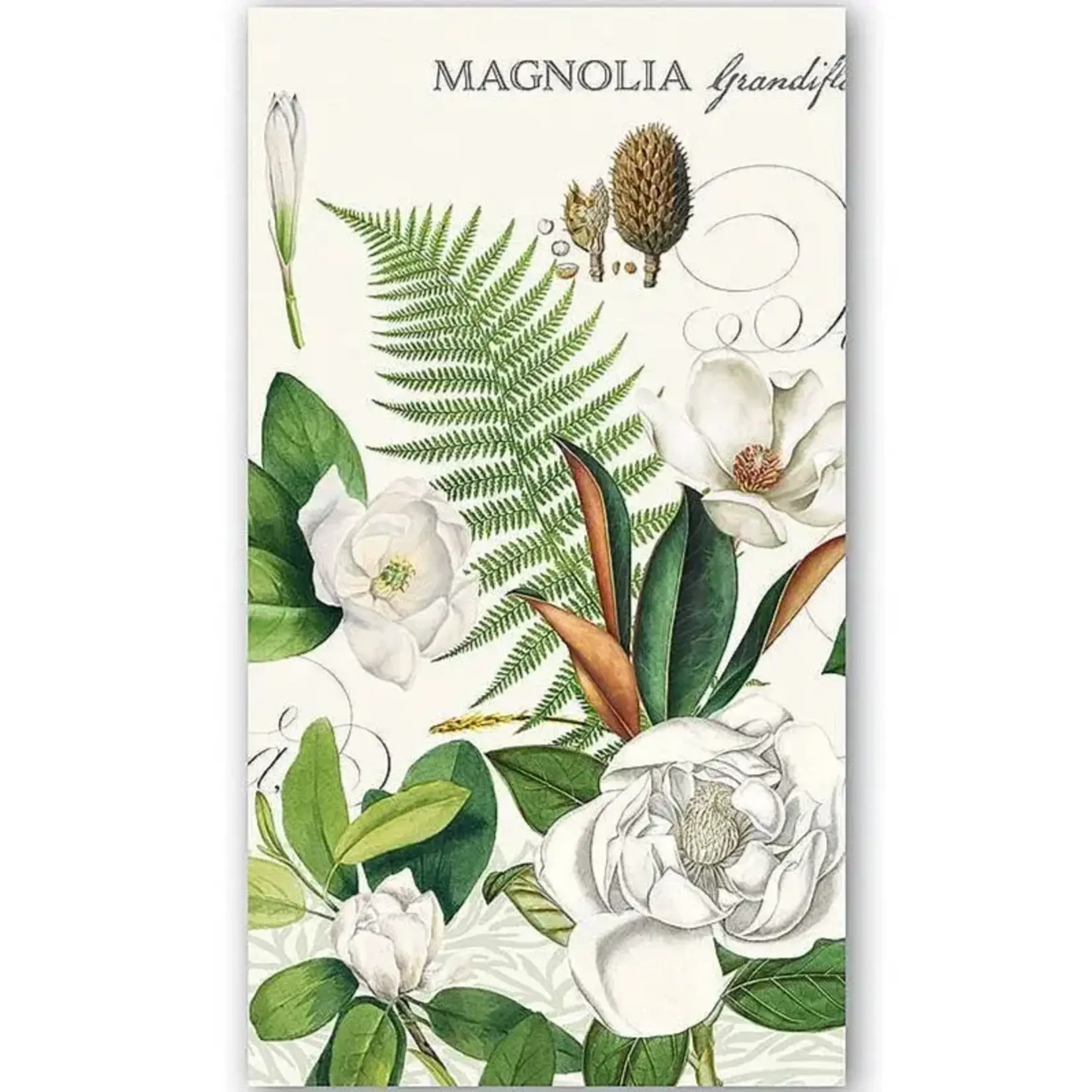 MICHEL DESIGN WORKS MICHEL DESIGN Guest Napkin - Magnolia Petals