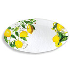 MICHEL DESIGN WORKS MICHEL DESIGN Oval Platter - Lemon Basil DNR