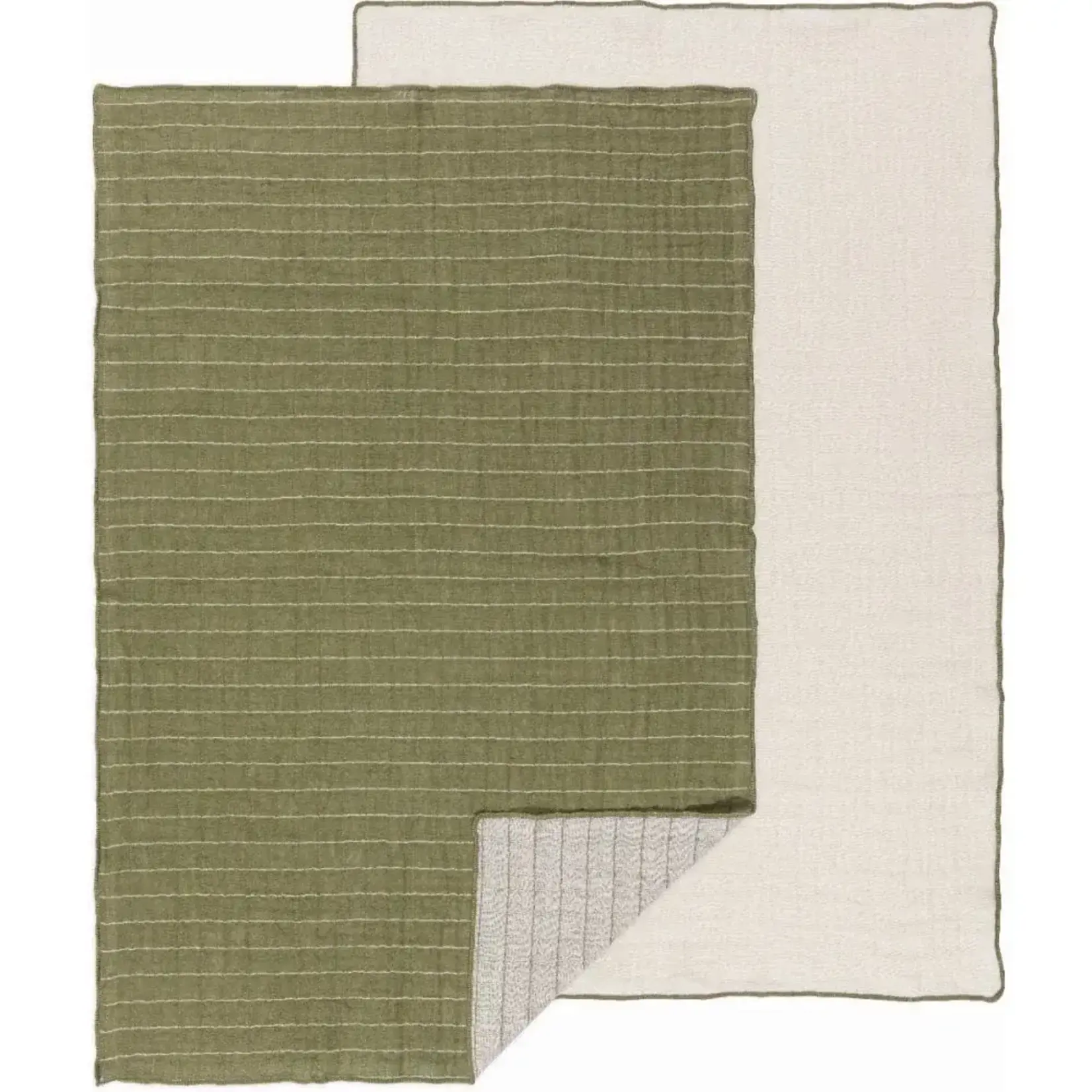 HEIRLOOM HEIRLOOM Double Weave Dishtowel S/2 - Olive Branch