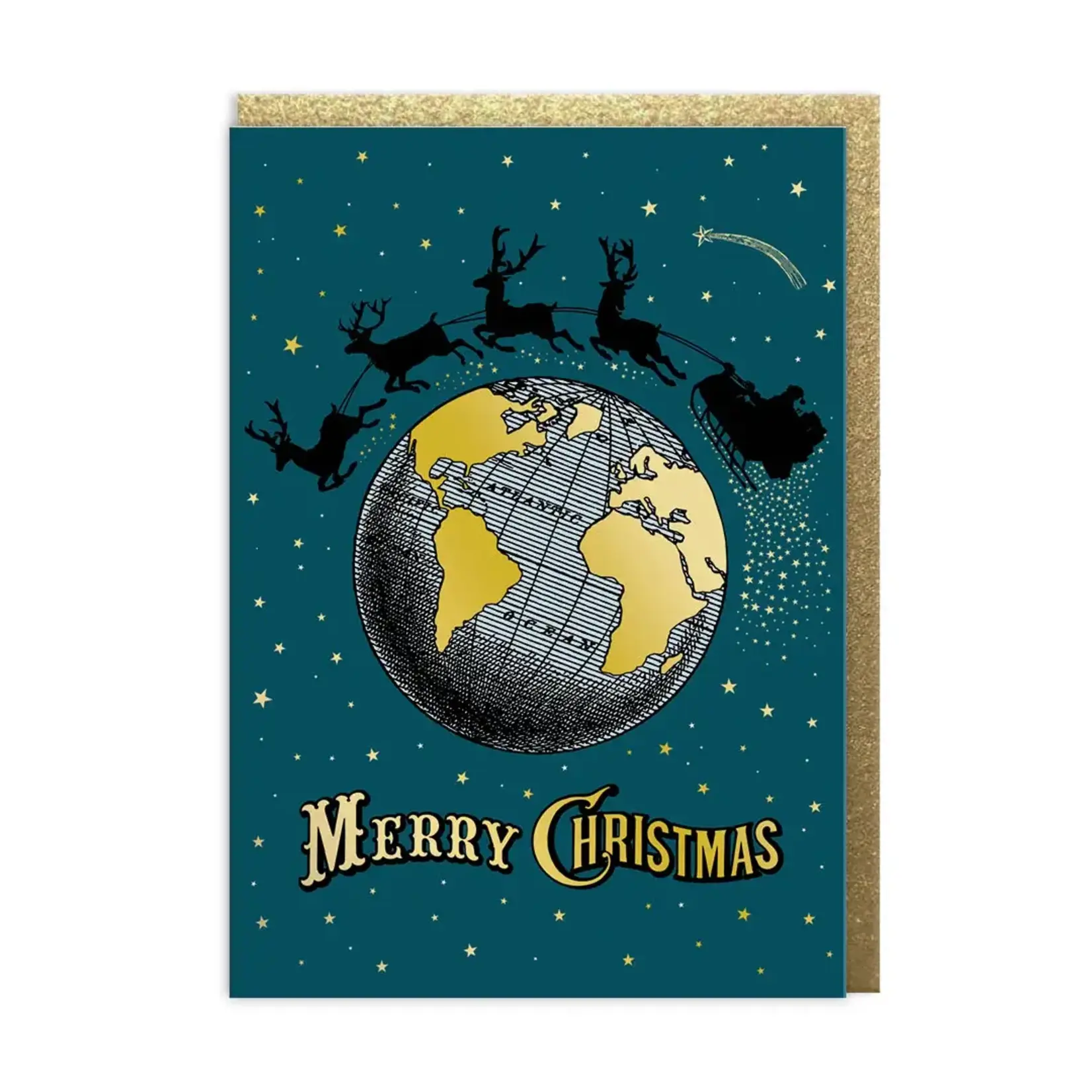 SHADOWBOX SHADOWBOX Christmas Globe Greeting Card