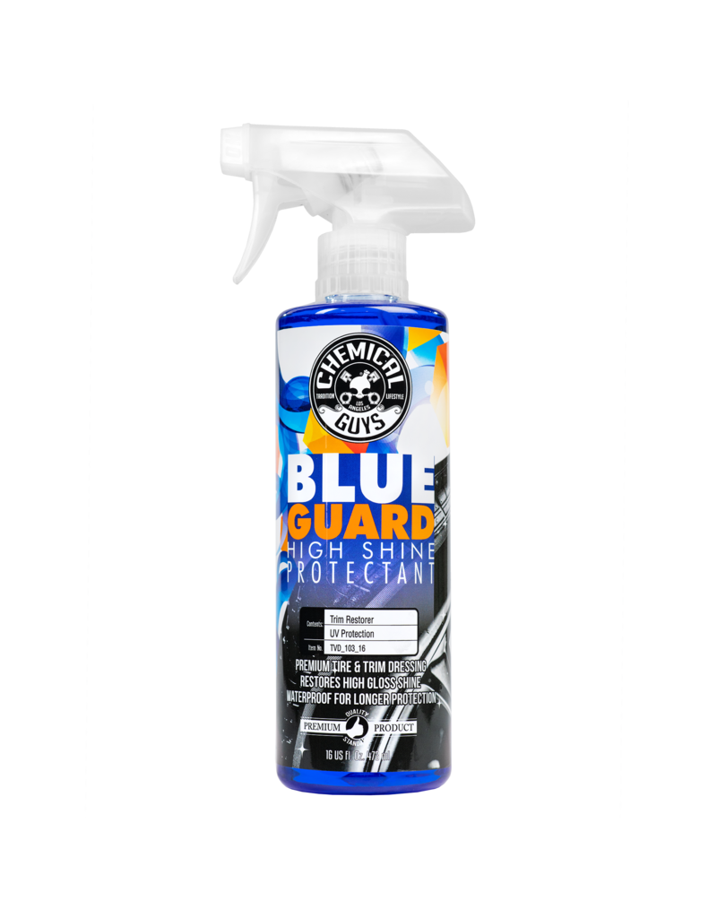 Chemical Guys TVD_103_16 Blue Guard - Oil Based Wet Look Shine (16 oz.)