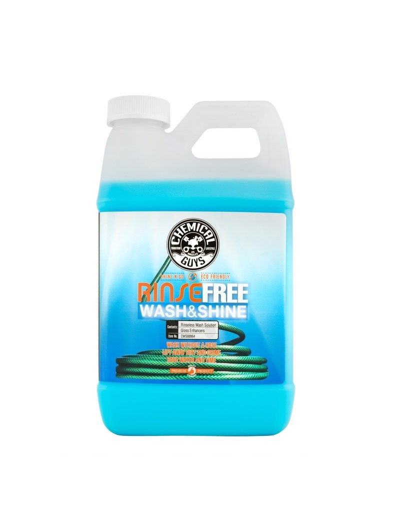 Chemical Guys CWS888 Rinse Free EcoWash- The Hose Free Car Wash (128 oz - 1 Gal)
