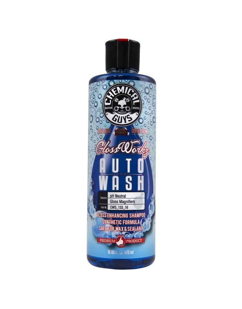 Chemical Guys CWS_133_16 Glossworkz-Auto Wash -Gloss Booster And Paintwork Cleanser ( 16 oz)