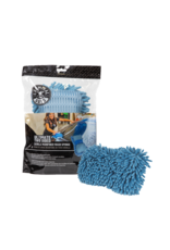 Chemical Guys MIC495  Ultimate Two Sided Chenille Microfiber Wash Sponge, Blue