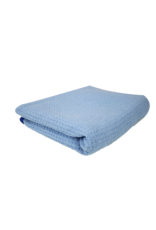 Chemical Guys MIC_703S_01 Super Absorber Waffle Weave Drying Microfiber Towel, Blue 25'' X 36''