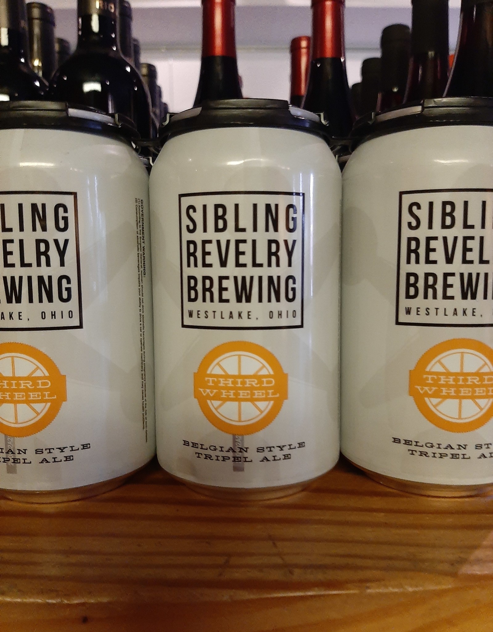 Sibling Revelry Brewing 6 Pack Sibling Revelry Third Wheel Belgian Style Tripel