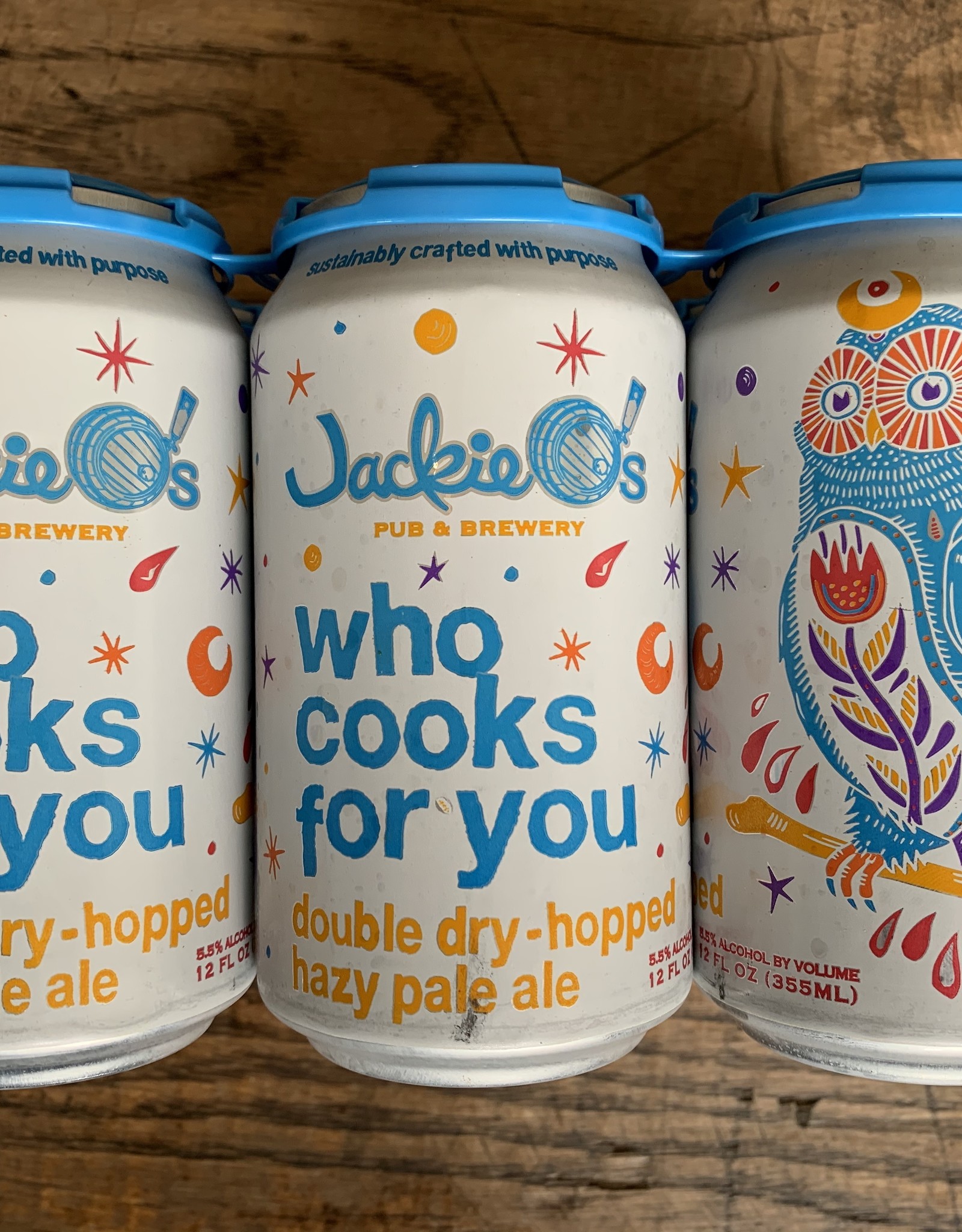 Jackie O's 6 PACK Jackie O's Who Cooks For You Hazy Pale Ale
