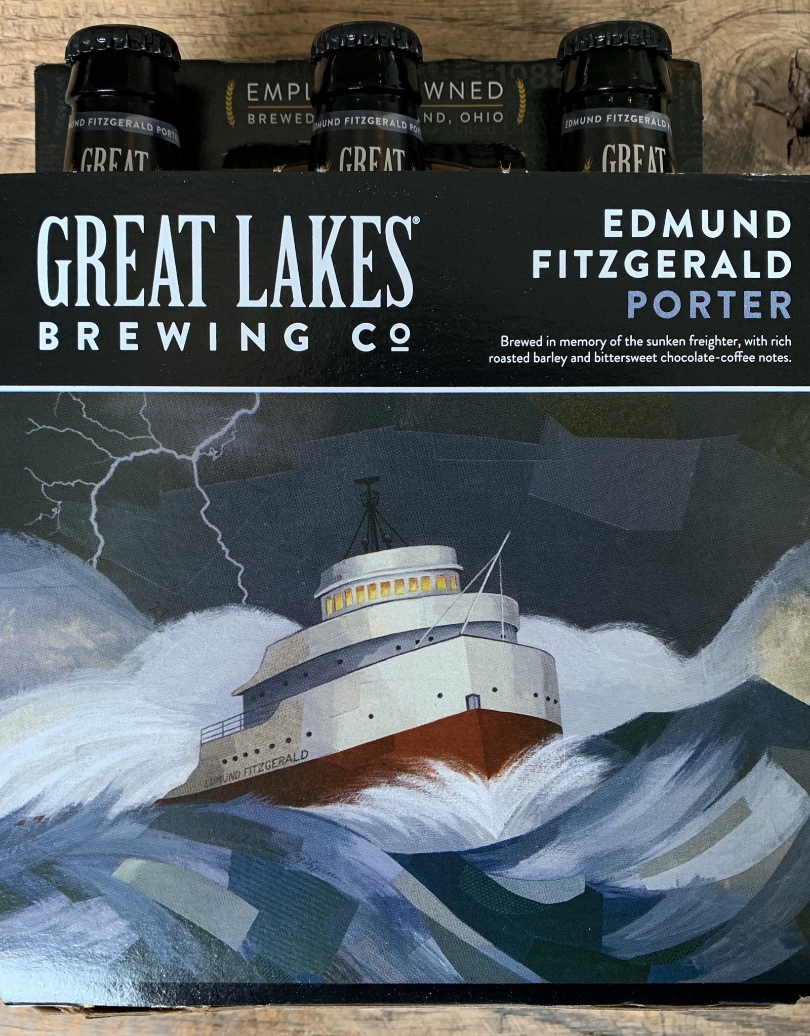 Great Lakes Brewing Co. 6 PACK Great Lakes Edmund Fitzgerald Porter