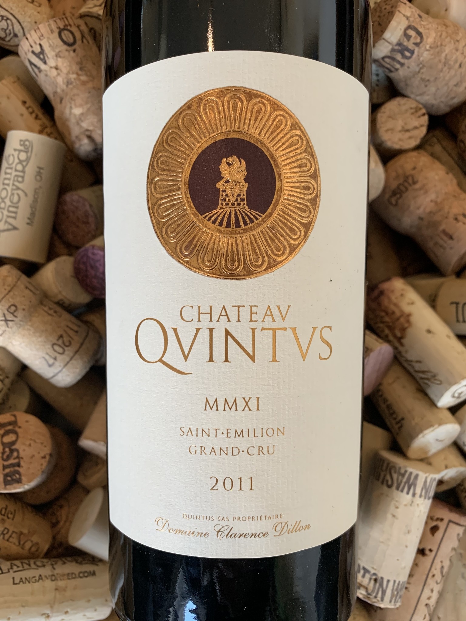 Chateau Quintus MMXI Saint Emilion Grand Cru Bordeaux, France