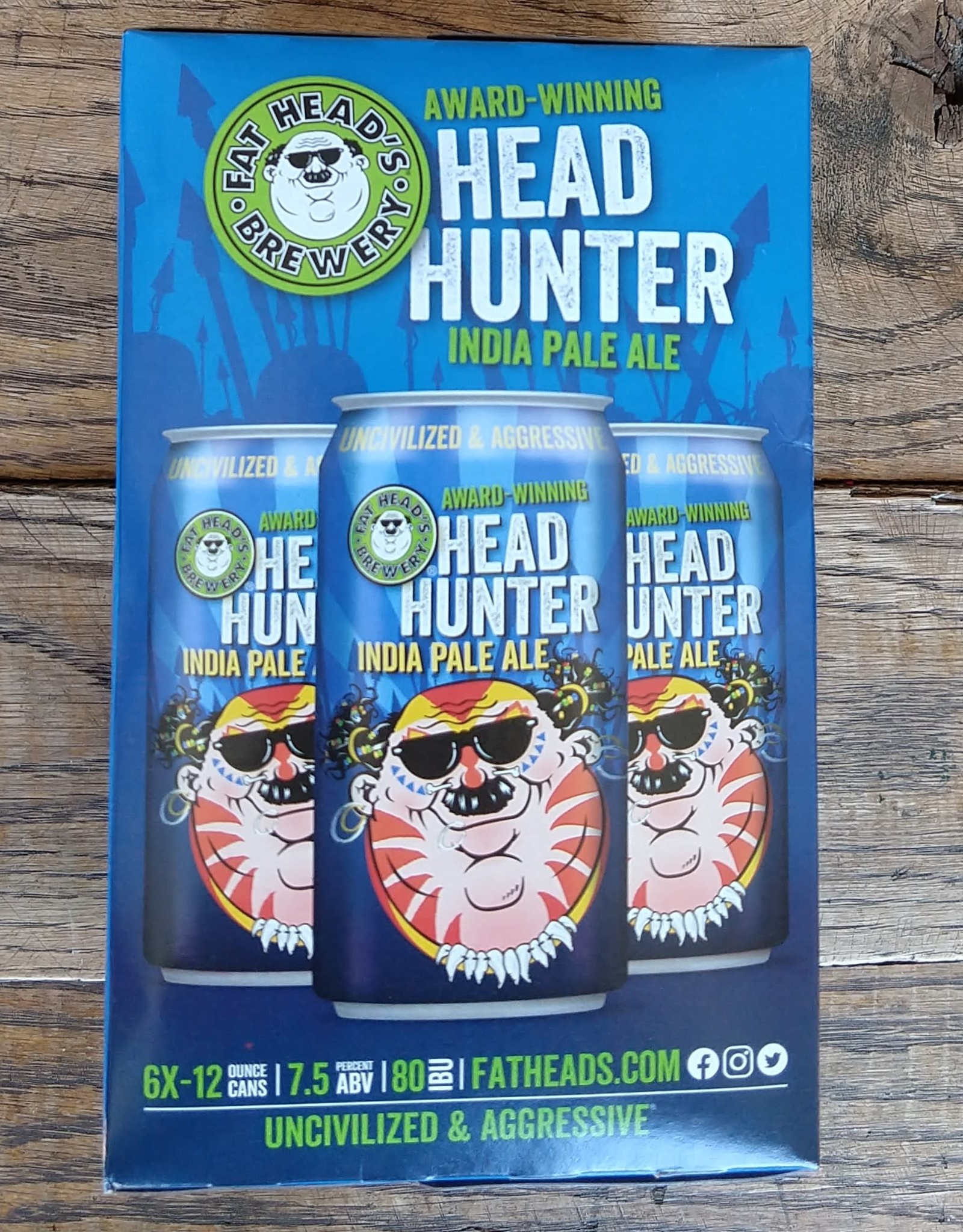 Fat Head's Brewery 6 PACK Fat Head's Head Hunter IPA