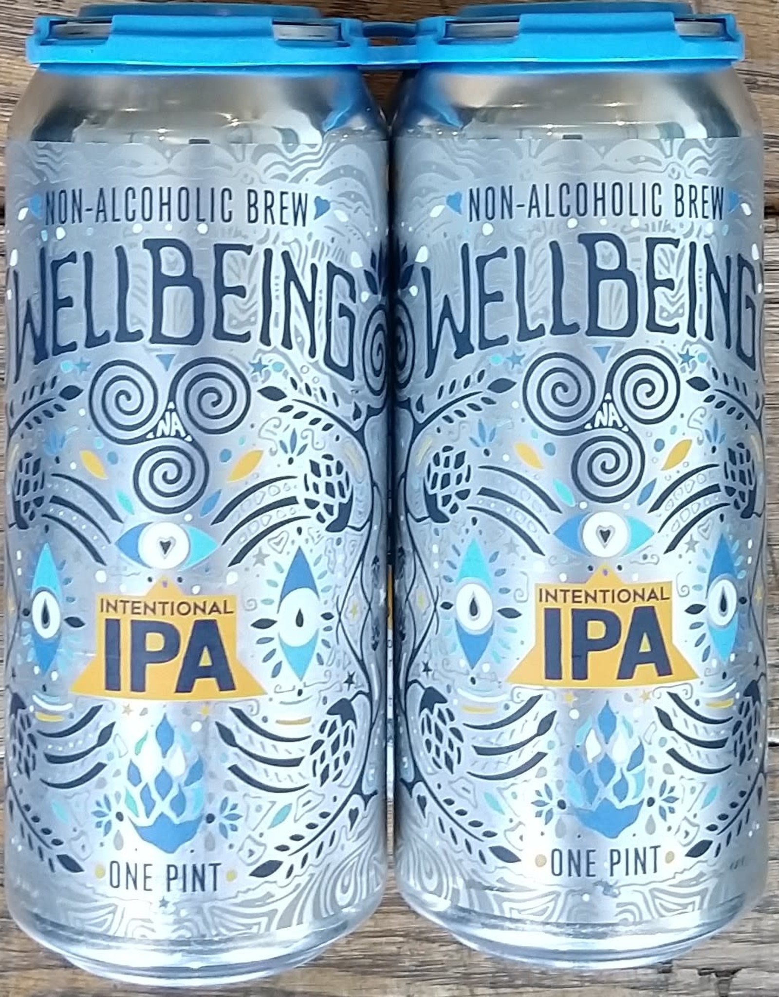 Well Being Brewing Company 4 PACK Well Being Intentional IPA Non-Alcoholic