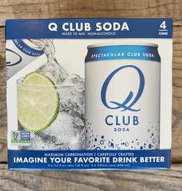 Q Mixers Q Mixers Club Soda 4 Pack