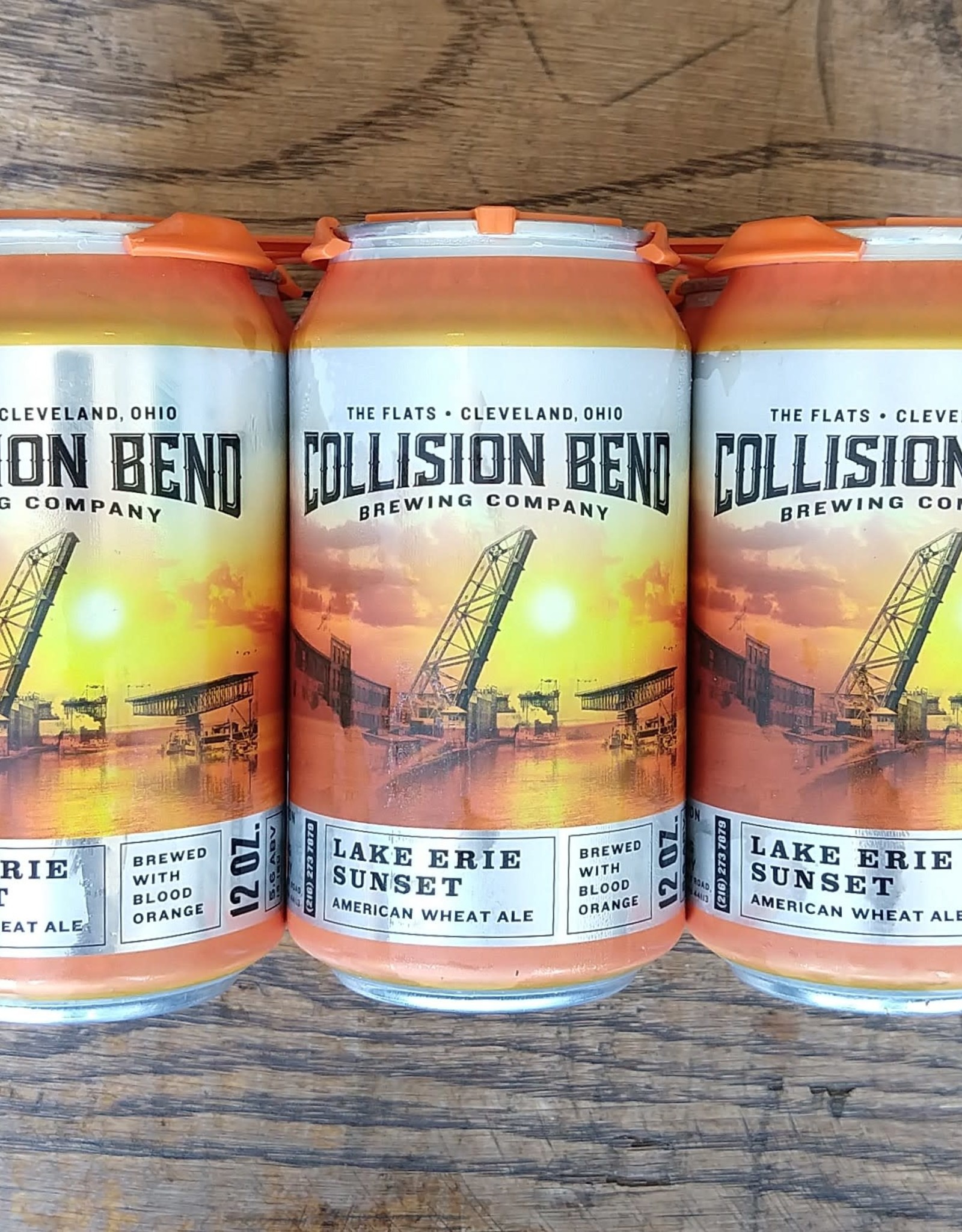 Collision Bend Brewing 6 PACK Collision Bend Lake Erie Sunset Wheat Ale