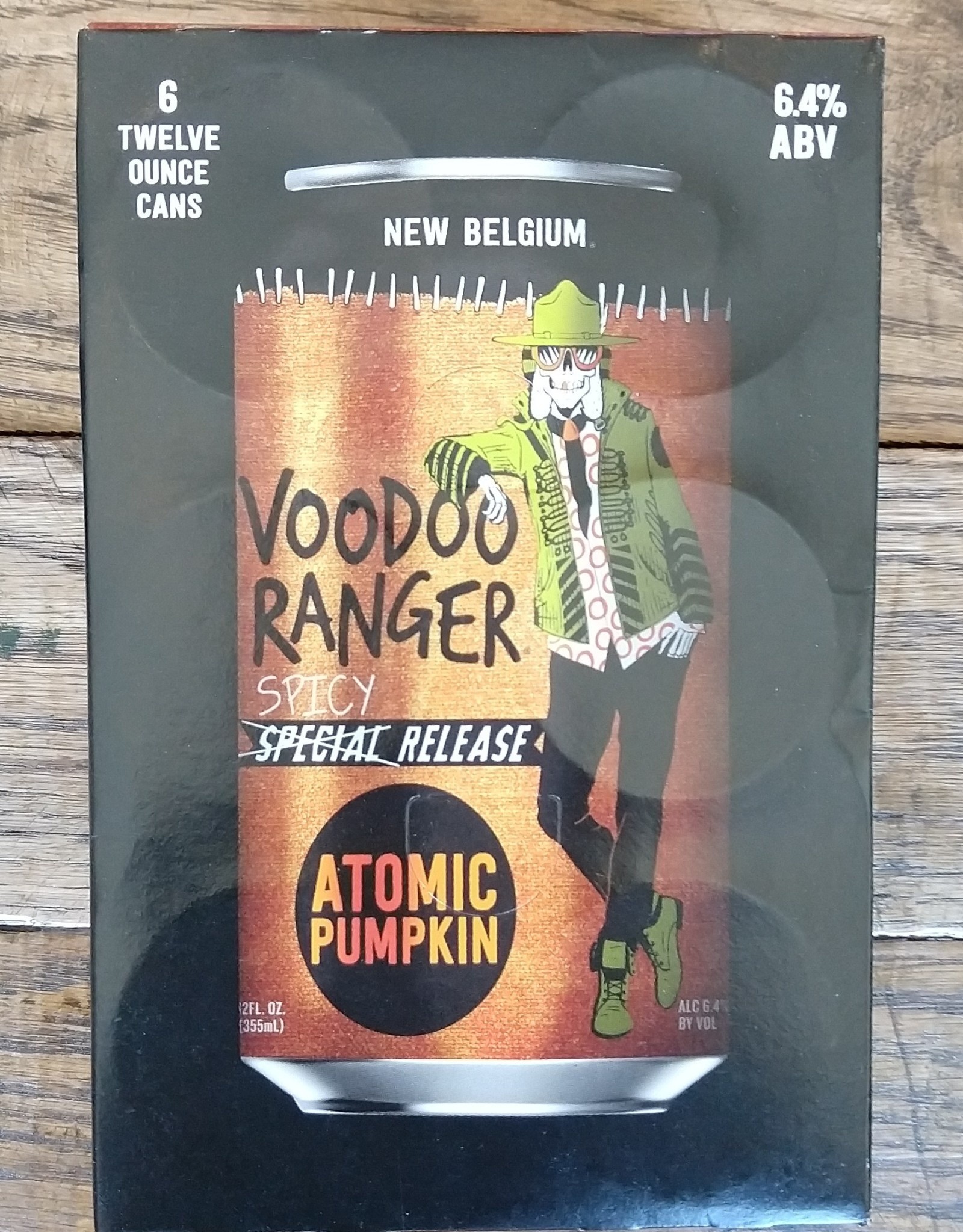 New Belgium 6 PACK New Belgium Voodoo Ranger Atomic Pumpkin