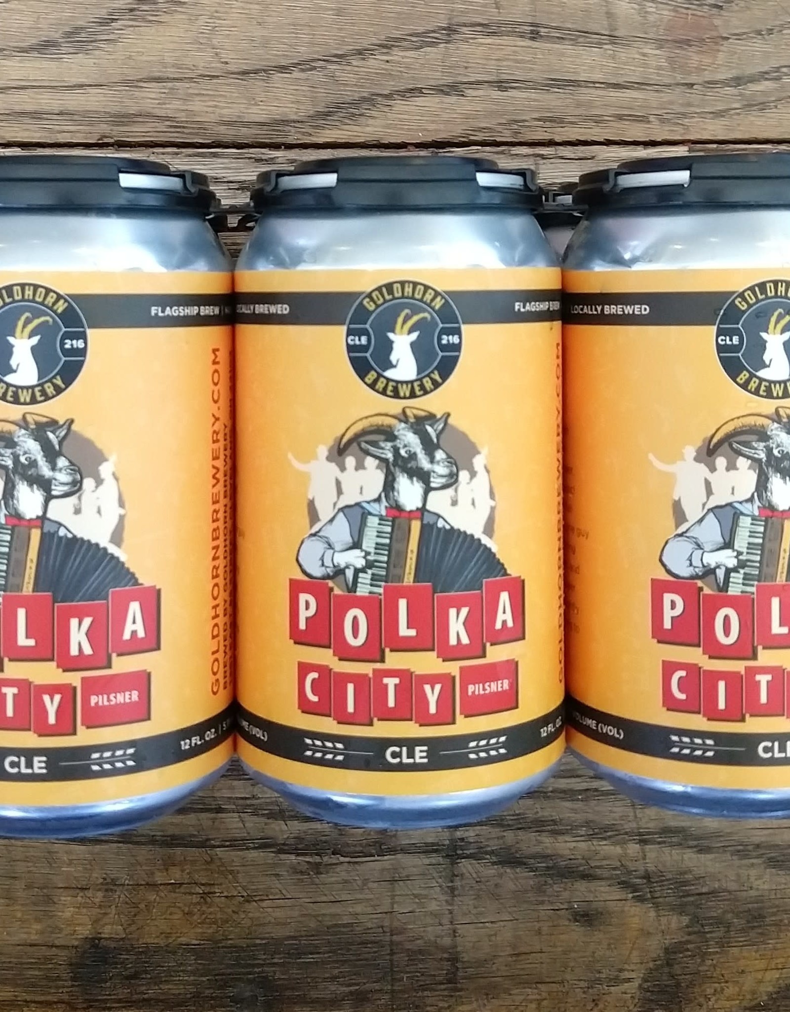 Goldhorn Brewery 6 PACK Goldhorn Polka City Pilsner