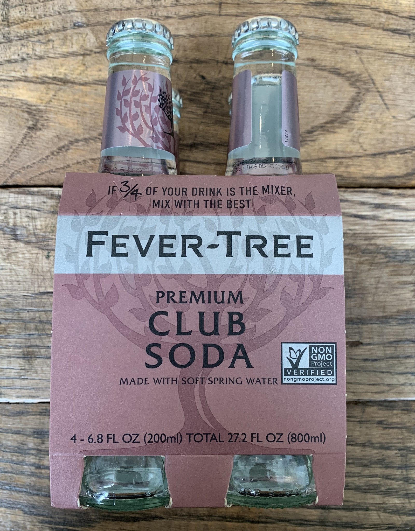Fever Tree Fever Tree Club Soda 4 Pack