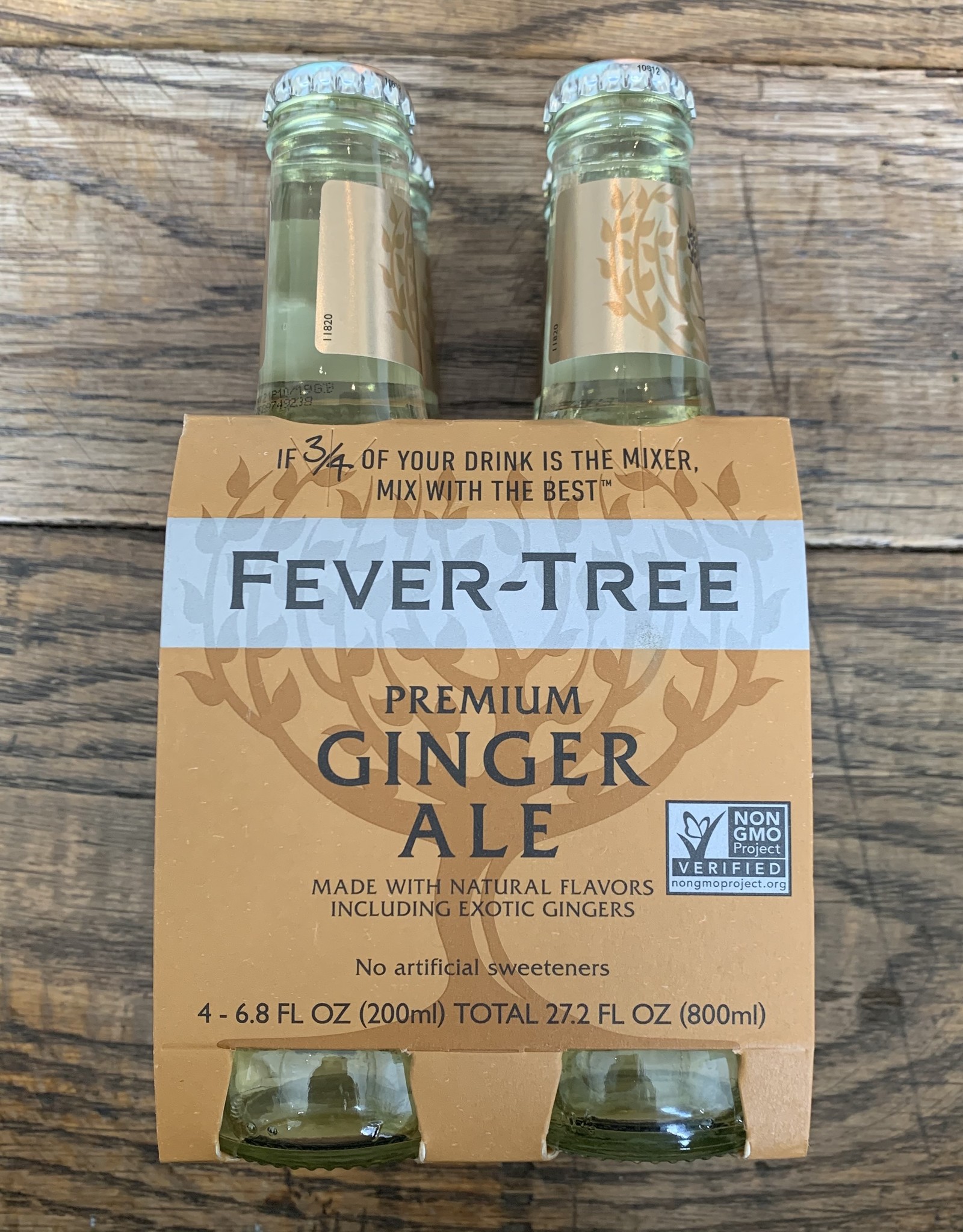 Fever Tree 4 PACK Fever Tree GINGER ALE