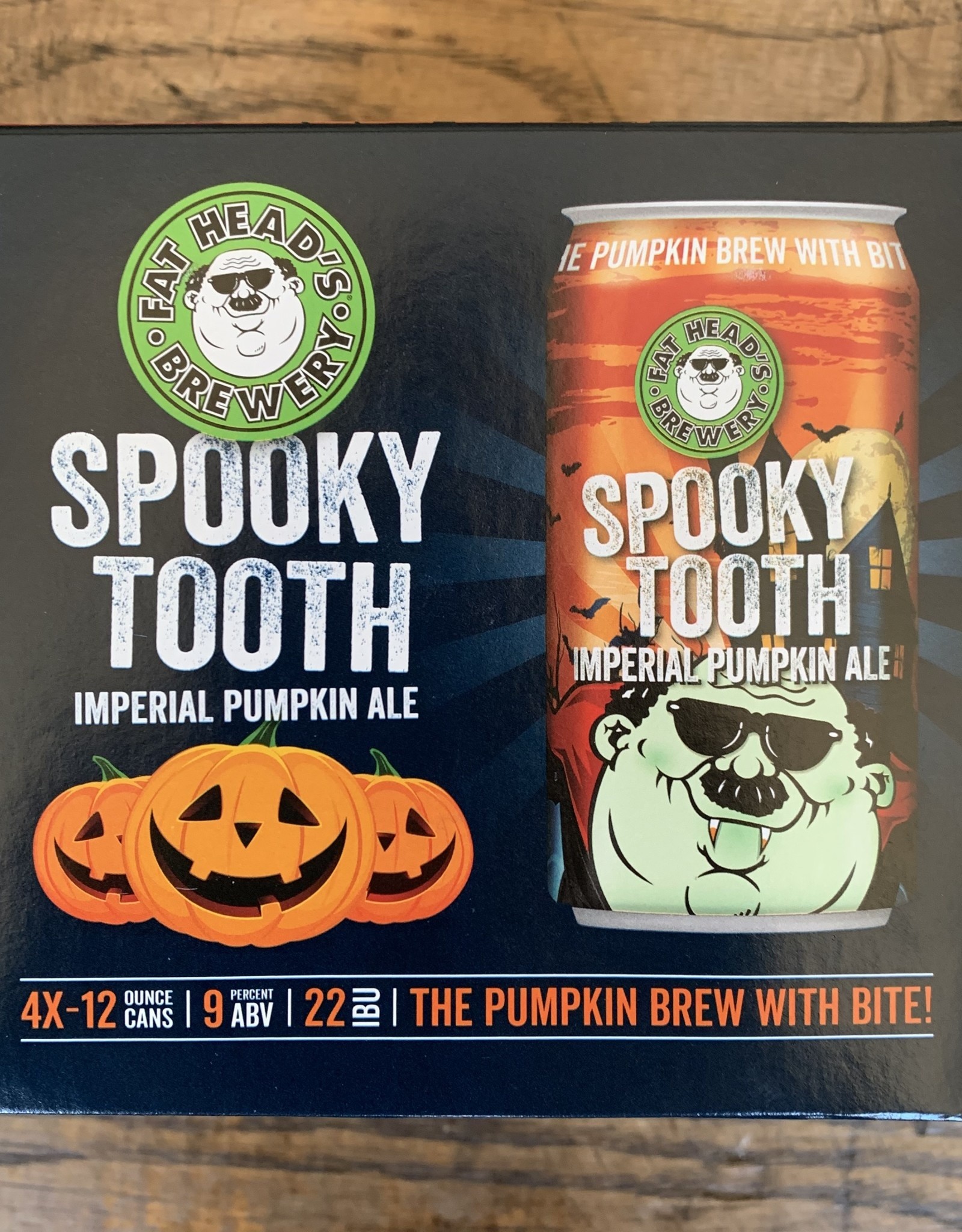 Fat Head's Brewery 4 PACK Fat Heads Spooky Tooth Imperial Pumpkin Ale