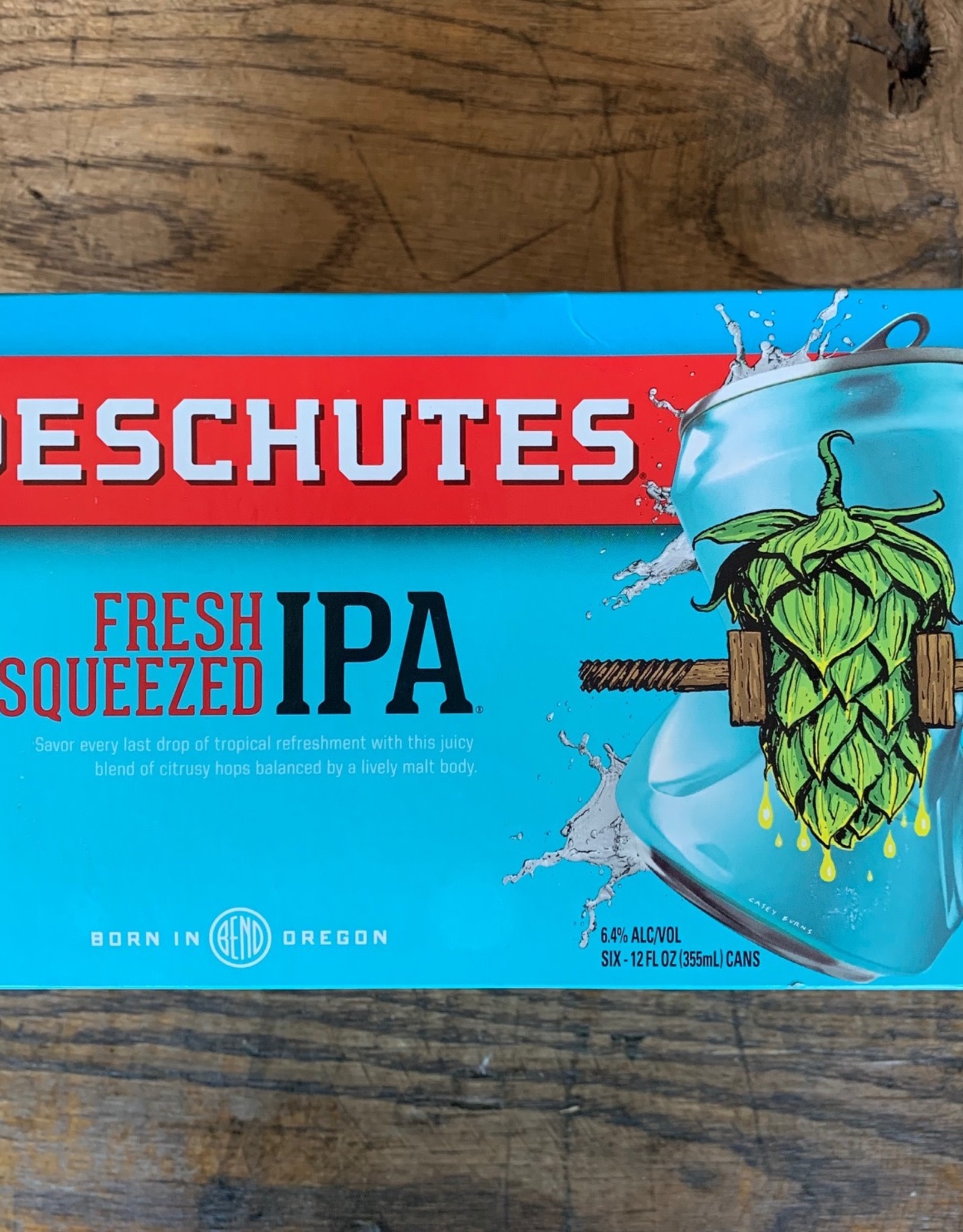 Deschutes 6 PACK Deschutes Fresh Squeezed IPA CANS