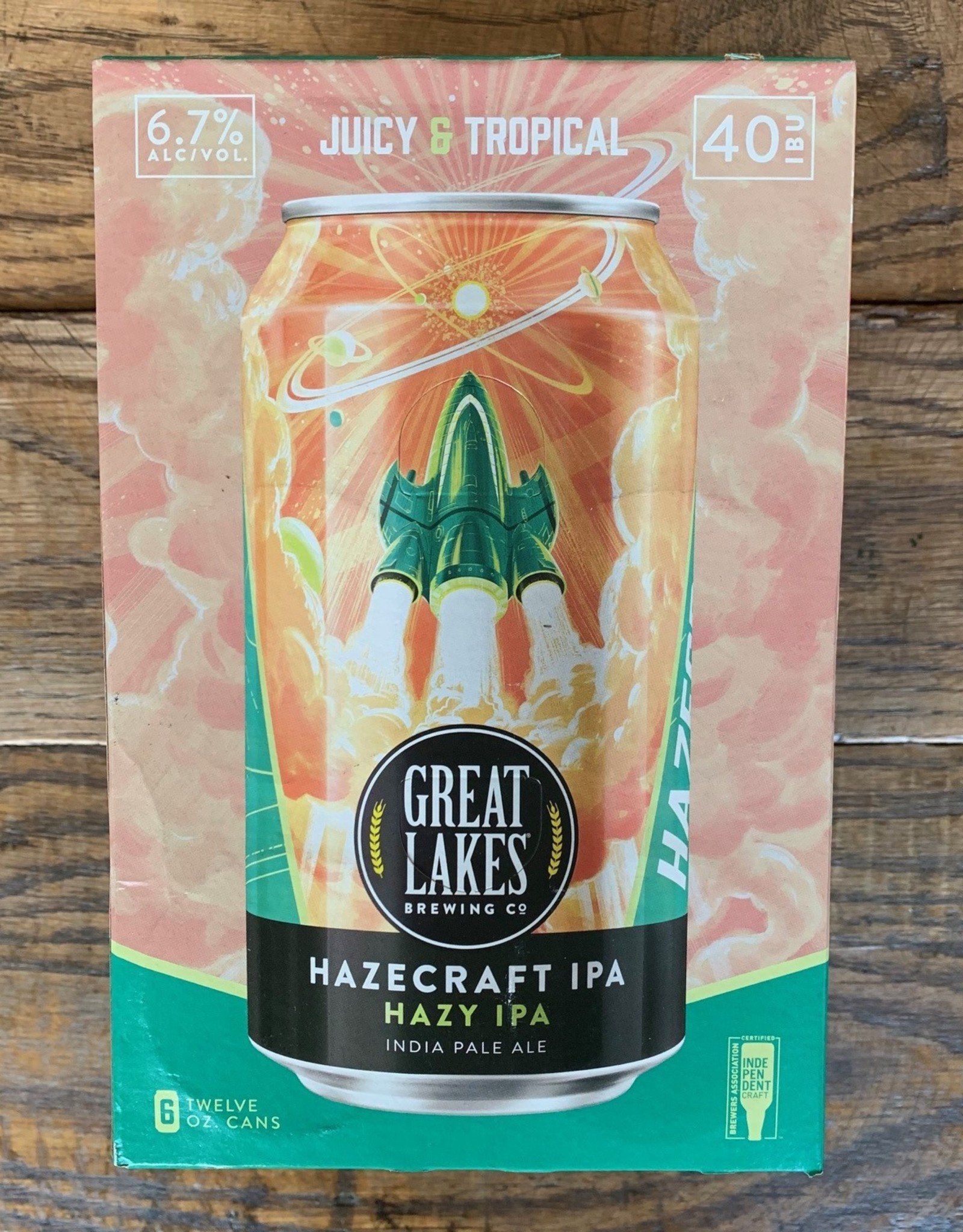 Great Lakes Brewing Co. 6 PACK Great Lakes Hazecraft Hazy IPA