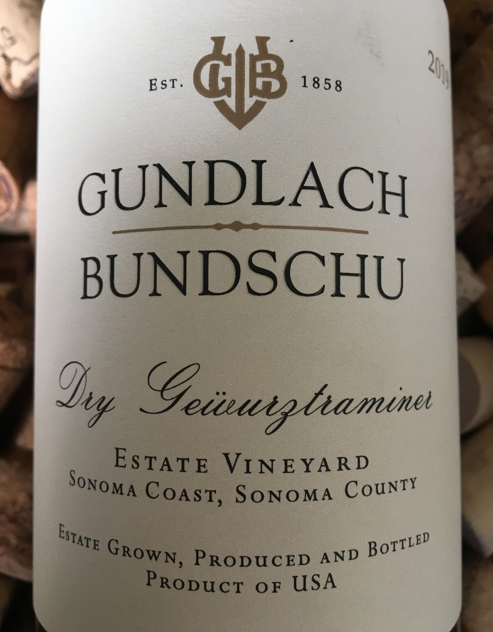 Gundlach Bundshu Gundlach Bundshu Dry Gewurztraminer California