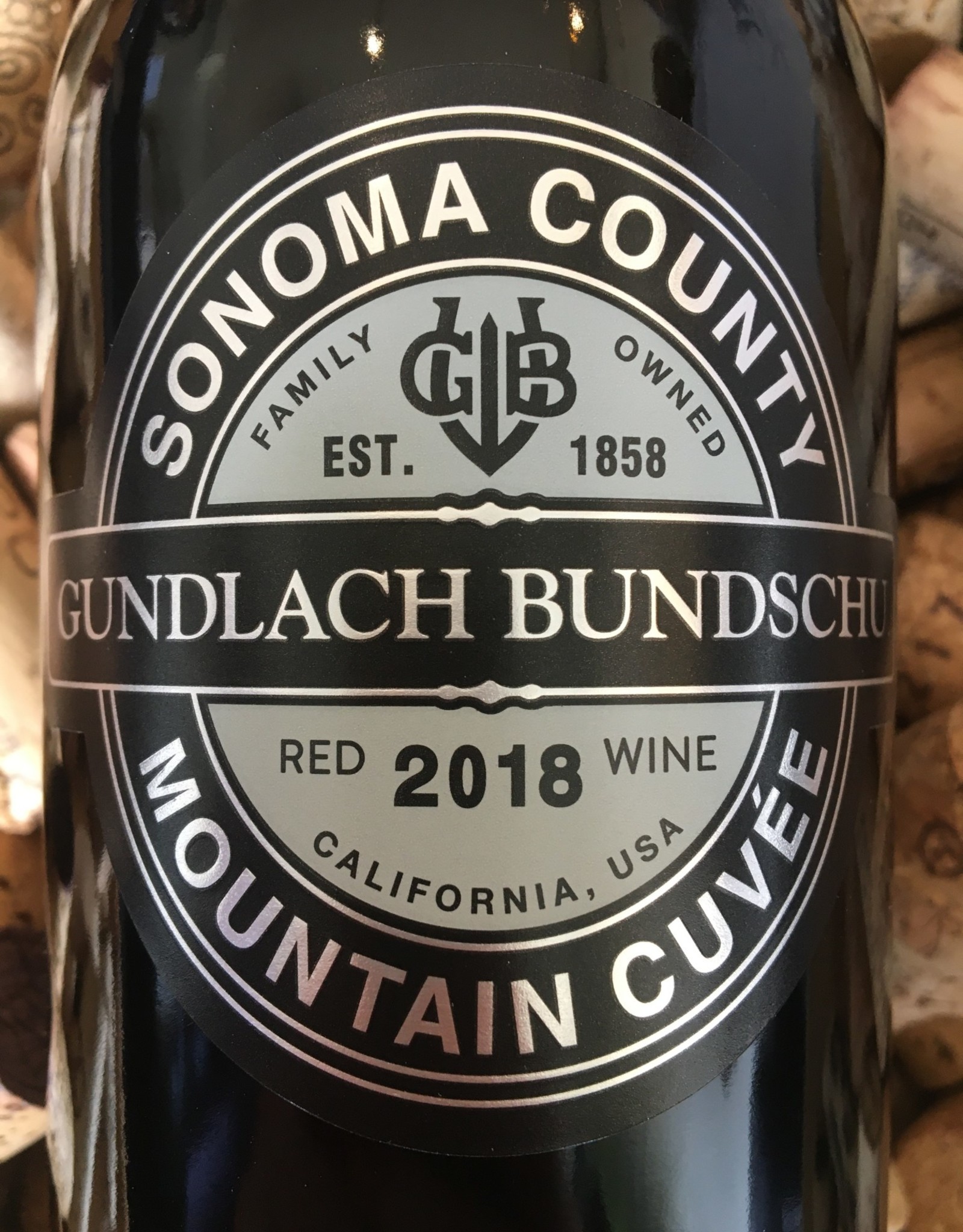 GUNDLACH Gundlach Bundschu Mountain Cuvee California