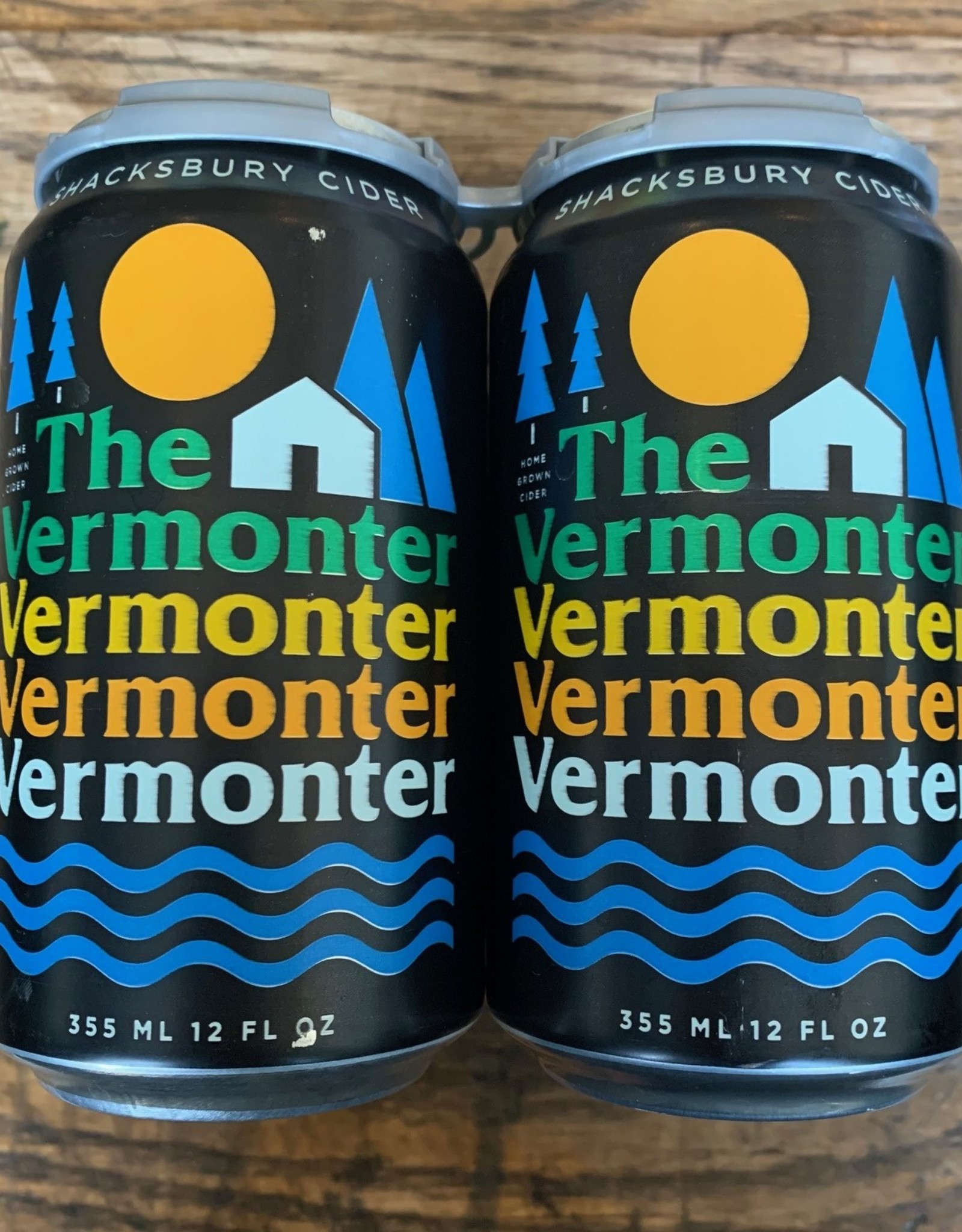 Shacksbury Cider 4 PACK Shacksbury The Vermonter Gin Barrel-Aged Cider