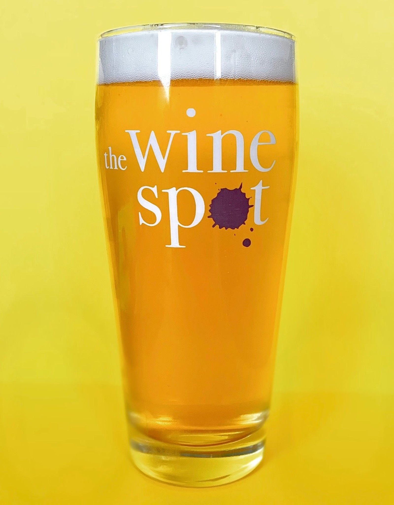 WINE SPOT The Wine Spot Pint Glass (16 oz)