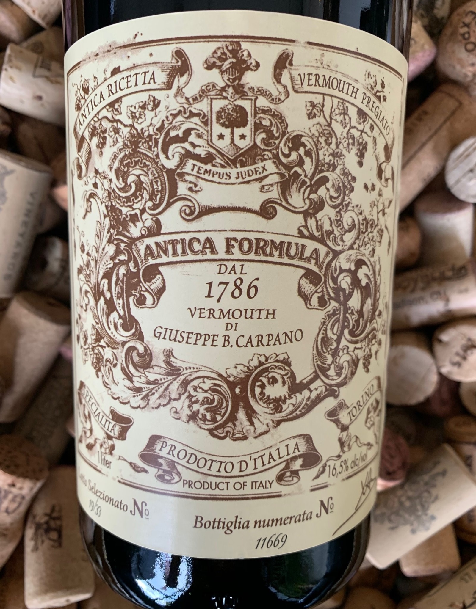 Carpano Carpano Antica Formula Sweet Vermouth 1 Liter