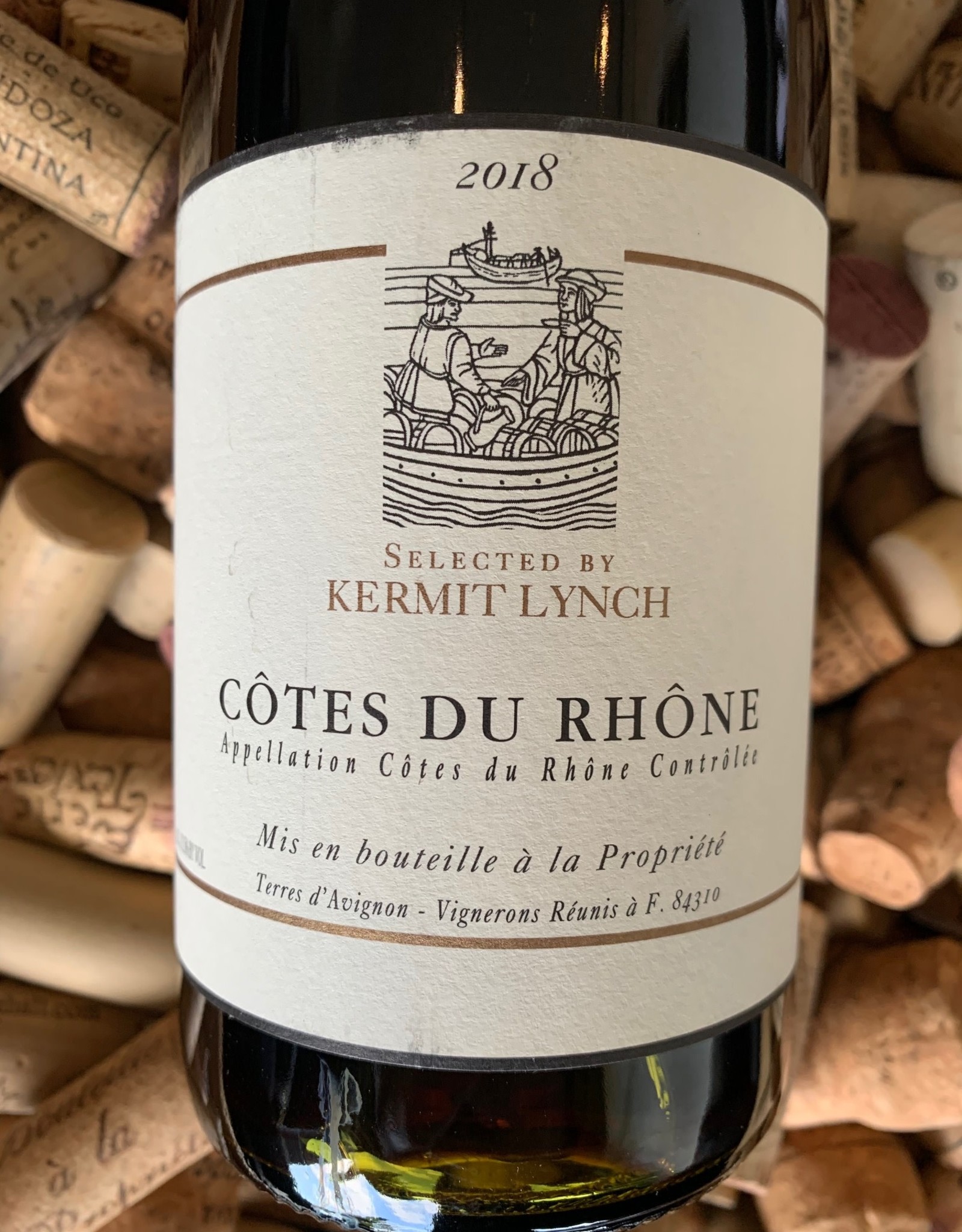 Kermit Lynch Kermit Lynch Cuvee KL Cotes du Rhone, Rhone Valley, France (grenache, syrah, cinsault, carig)
