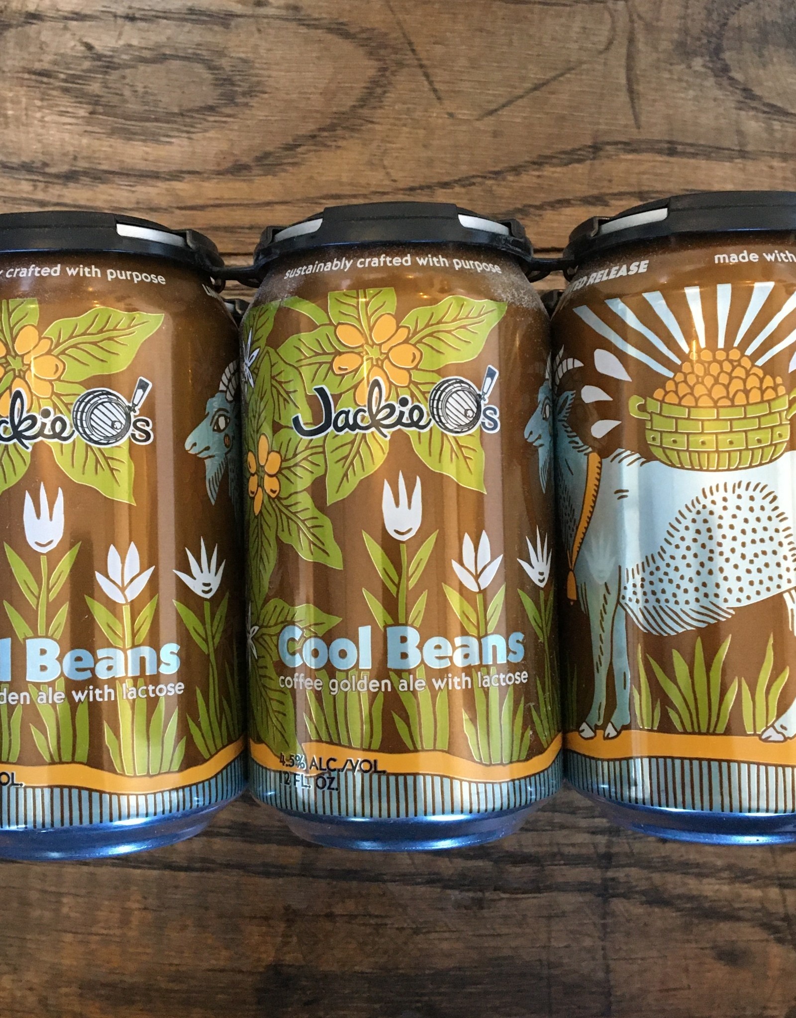 Jackie O's 6 PACK Jackie Os Cool Beans Golden Ale w/ Coffee & Lactose