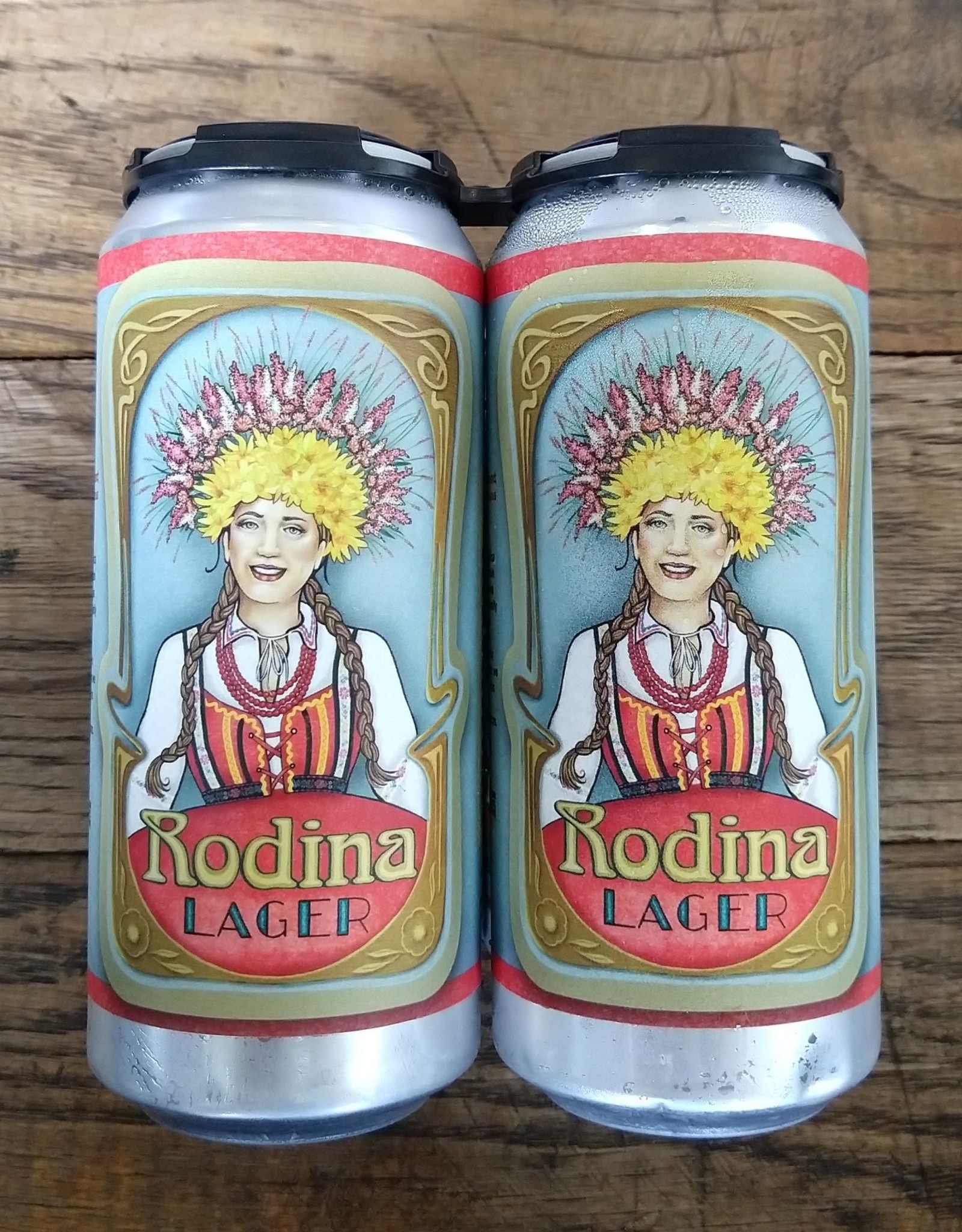 Modern Methods Brewing Company 4 PACK Modern Methods Rodina Czech Amber Lager