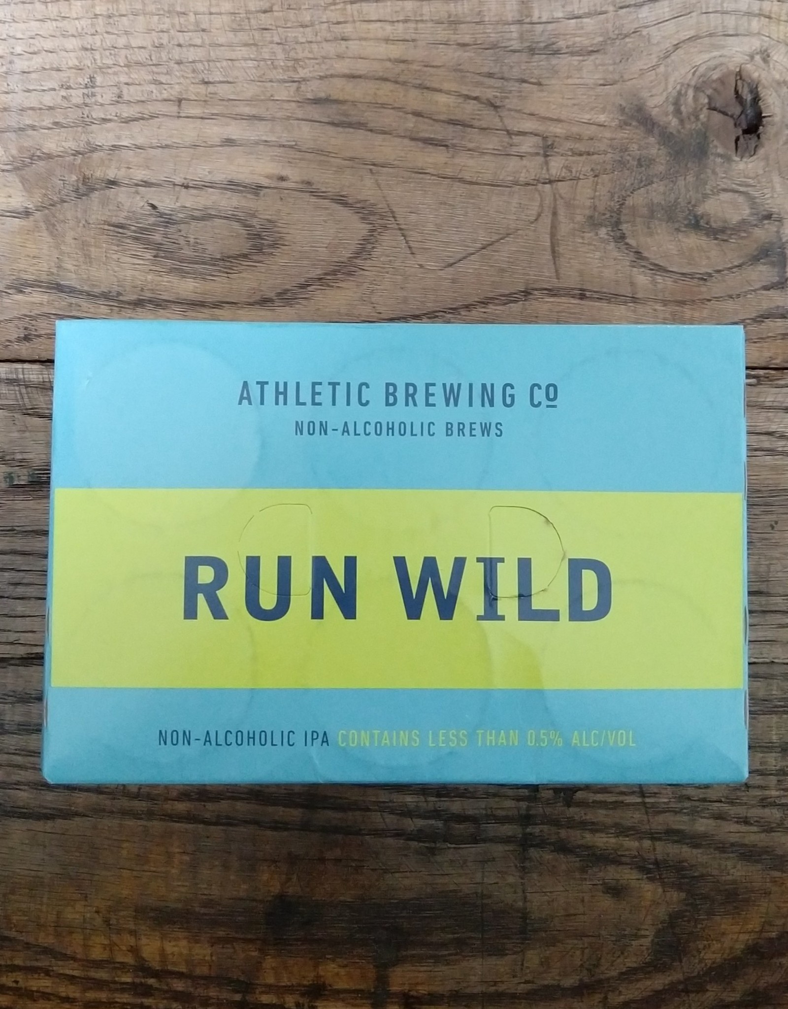 Athletic Brewing Company 6 PACK Athletic Run Wild Non-Alcoholic IPA