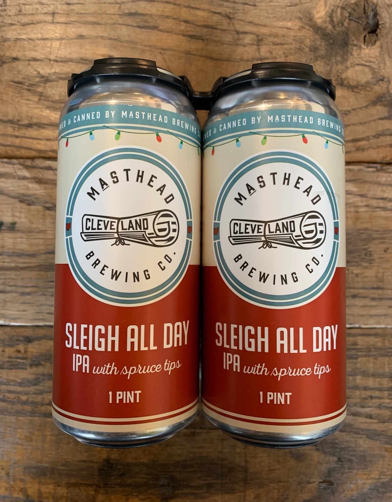 Masthead Brewing Co. 4 PACK Masthead Sleigh All Day Holiday IPA