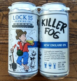 Lock 15 Brewing Co. 4 PACK Lock 15 Killer Fog NEIPA